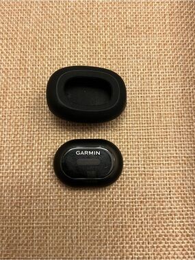 GARMIN Vivoki Activity Fitness Tracker, New Batteries, Tested, Black, Case